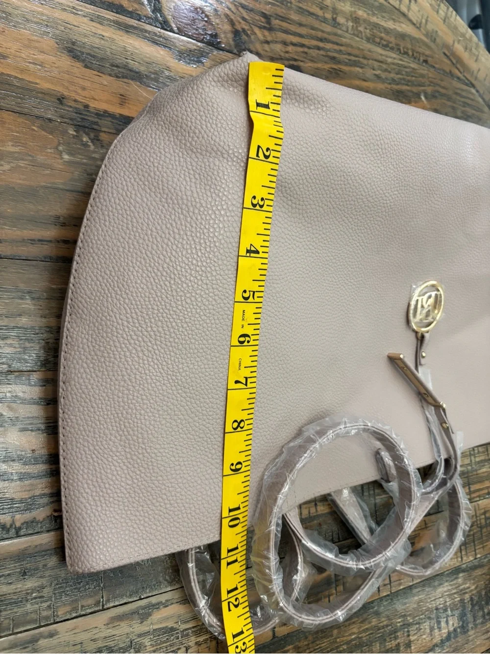 Badgley Mischka Pebbled Leather LuxuryTote